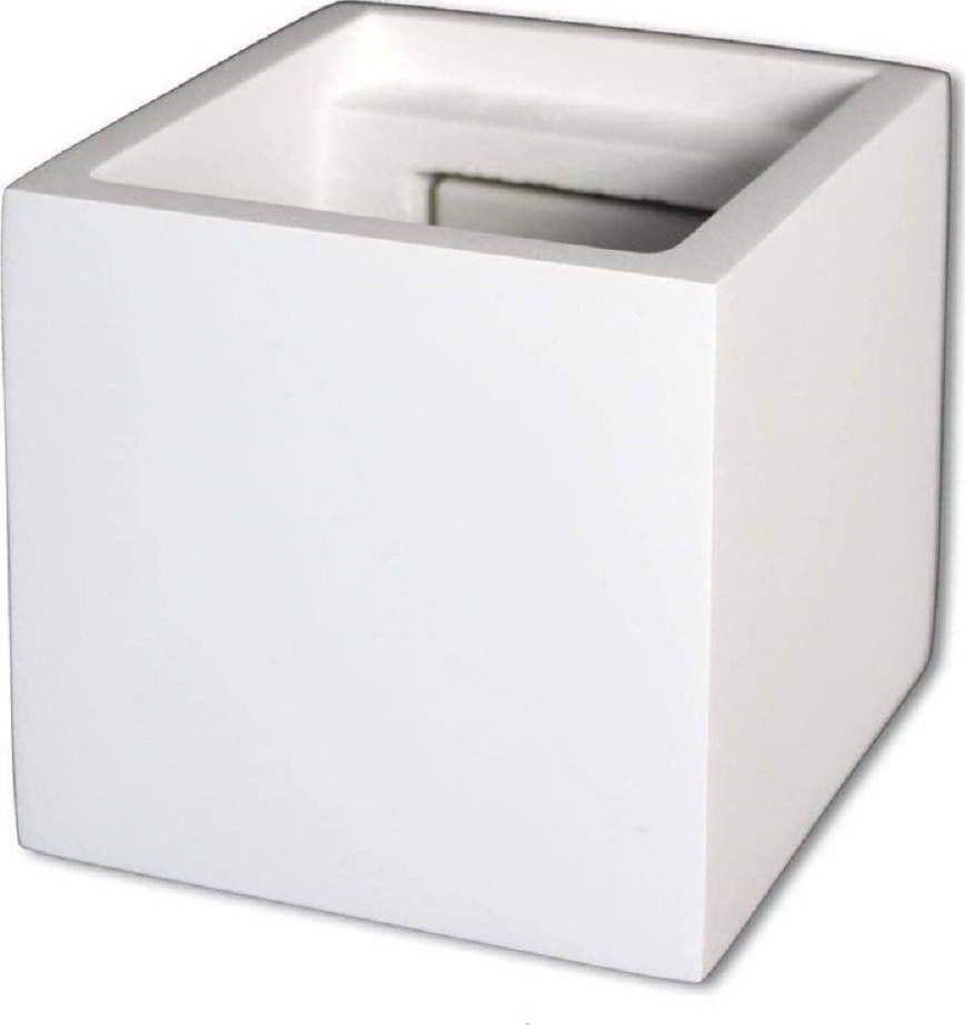 APPLIQUE DA PARETE IN GESSO A CUBO UP E DOWN VERNICIABILE LAMPADA G9 MODERNO GS-E15 in Applique Trade Shop italia - Napoli, commercioVirtuoso.it