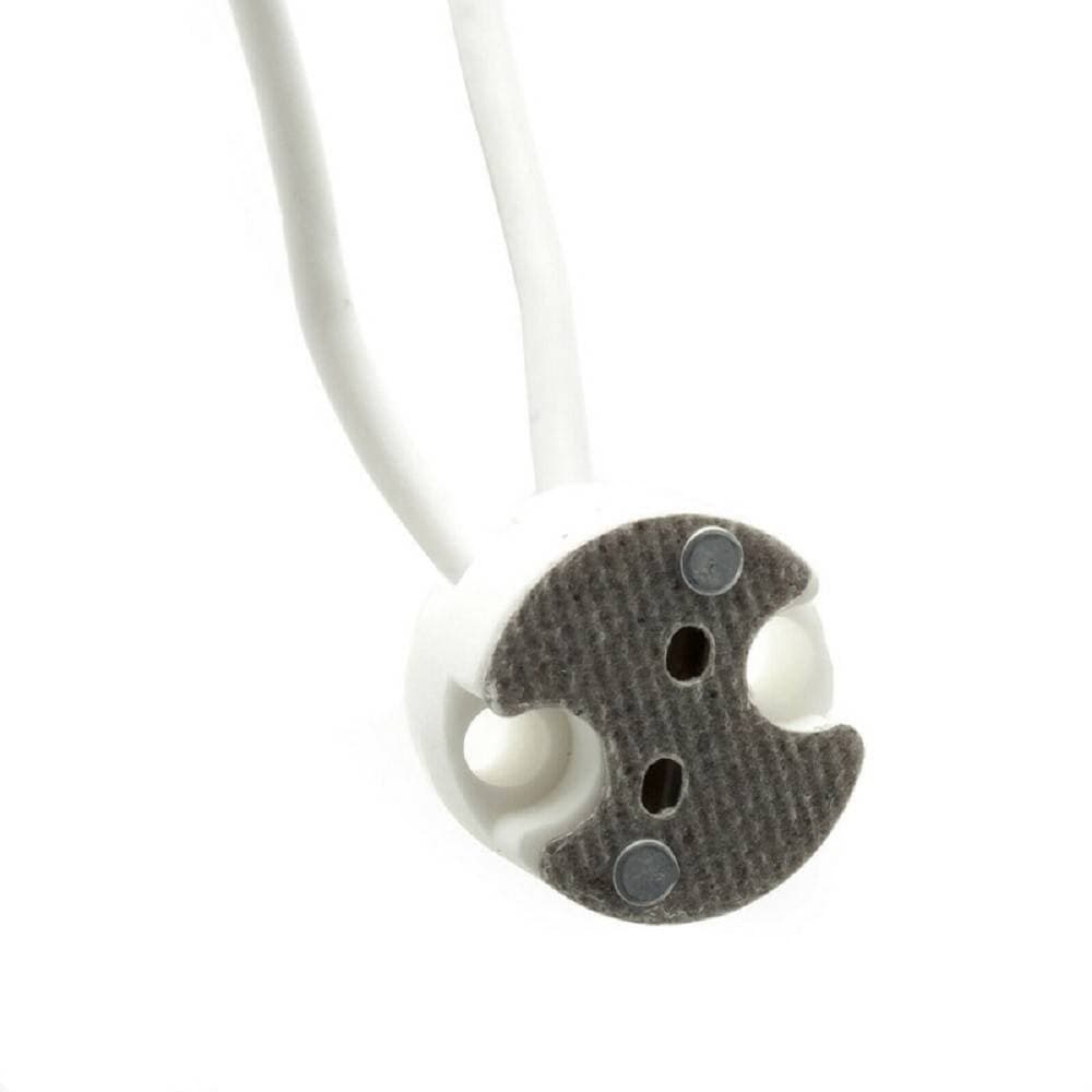 KIT 10 PEZZI PORTALAMPADA IN CERAMICA PER FARETTI ATTACCO MR16 GU5.3 12V YL106-10 in Basi per lampade Trade Shop italia - Napoli, commercioVirtuoso.it