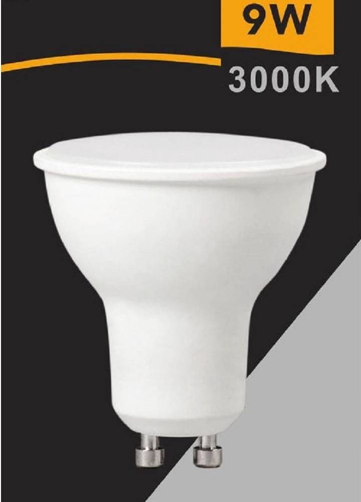 FARETTO LAMPADINA LED 9 WATT GU10 LUCE CALDA NATURALE FREDDA OPACO 220° GU10-9W in Lampadine a LED Trade Shop italia - Napoli, commercioVirtuoso.it