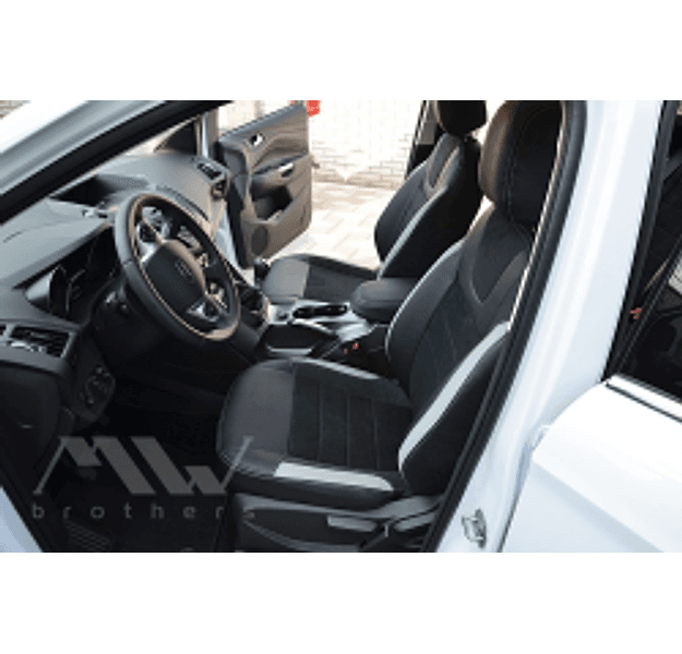 Coprisedili su misura per Ford Kuga II (2013-2019), Leather style in Set per interni Autooggetti.it - Roma, commercioVirtuoso.it