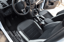 Coprisedili su misura per Ford Kuga II (2013-2019), Leather style in Set per interni Autooggetti.it - Roma, commercioVirtuoso.it