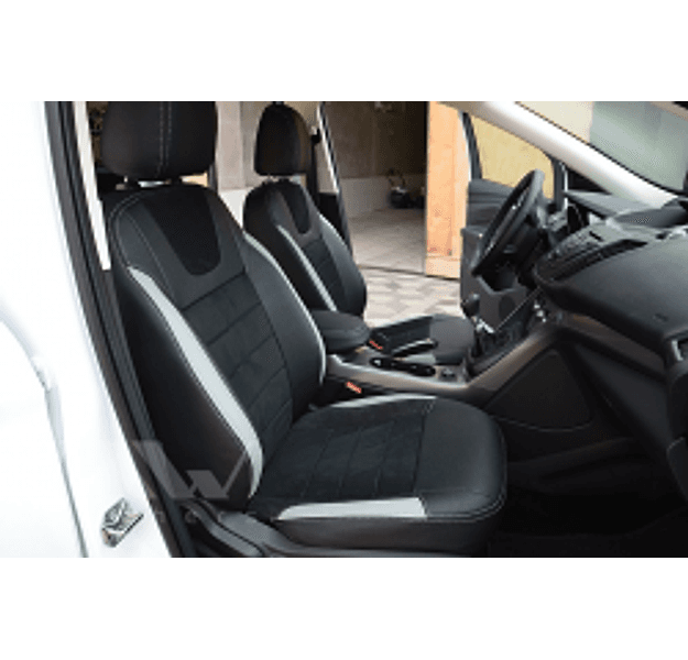 Coprisedili su misura per Ford Kuga II (2013-2019), Leather style in Set per interni Autooggetti.it - Roma, commercioVirtuoso.it