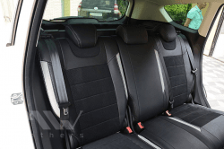 Coprisedili su misura per Ford Kuga II (2013-2019), Leather style in Set per interni Autooggetti.it - Roma, commercioVirtuoso.it