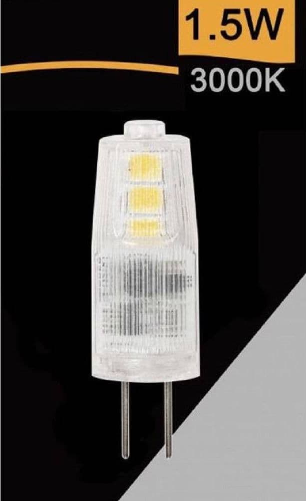 3 LAMPADINE LED G4 AC/DC12V 1.5W 150LM LUCE 3000K 4000K 6500K SPARDC-G4-1.5W-001 in Lampadine a LED Trade Shop italia - Napoli, commercioVirtuoso.it