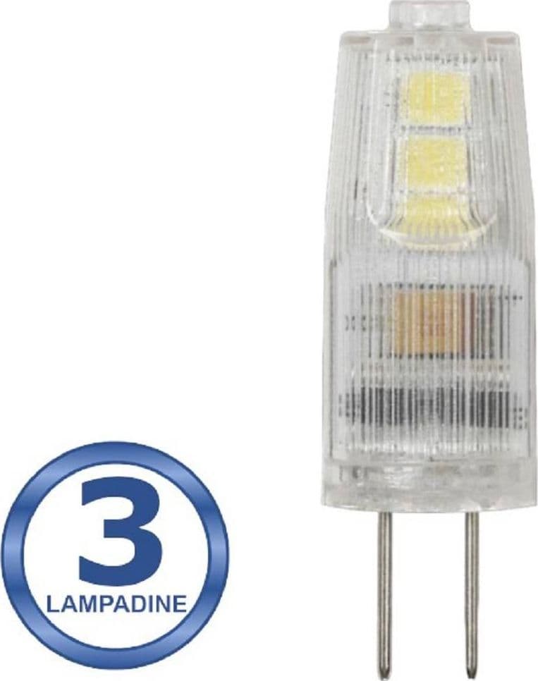 3 LAMPADINE LED G4 AC/DC12V 1.5W 150LM LUCE 3000K 4000K 6500K SPARDC-G4-1.5W-001 in Lampadine a LED Trade Shop italia - Napoli, commercioVirtuoso.it