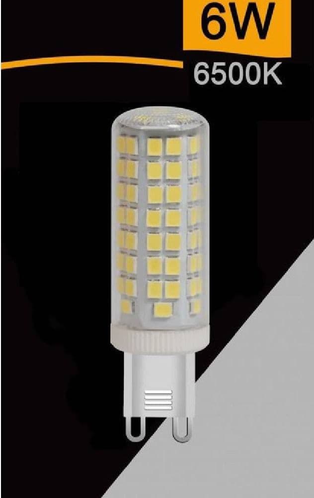 LAMPADINA TUBOLARE LED SMD G9 6 W 680 LM LUCE 3000K 4000K 6500K SPARAC-G9-6W-CE2 in Lampadine a LED Trade Shop italia - Napoli, commercioVirtuoso.it
