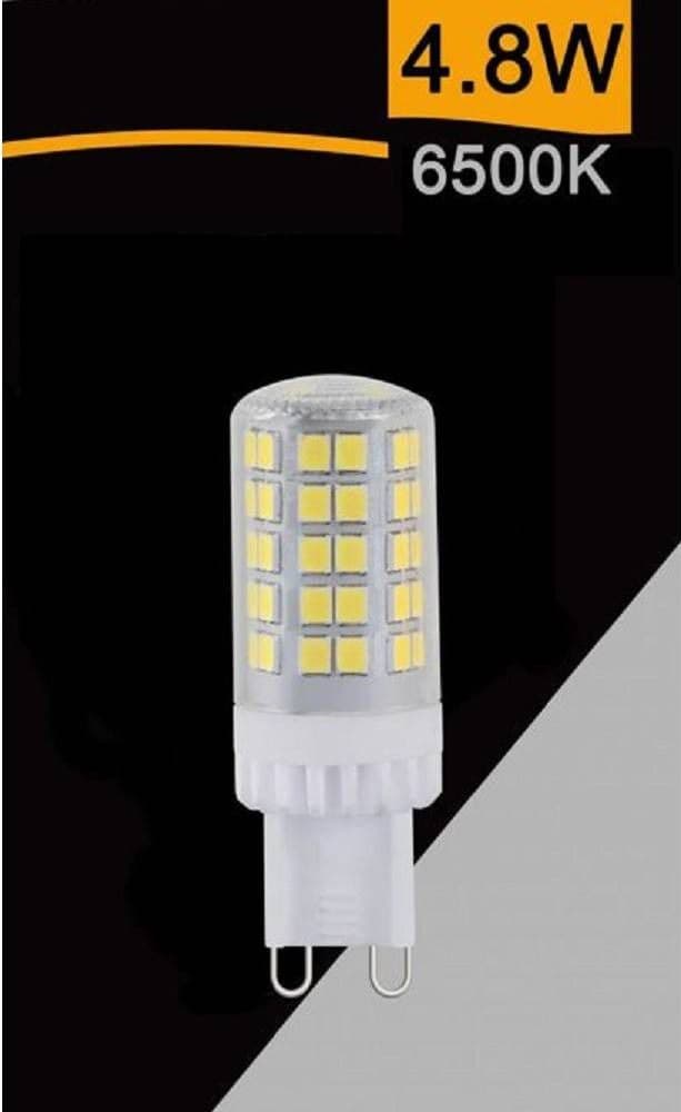 LAMPADINA TUBOLARE LED SMD G9 4.8W 600LM LUCE 3000K 6500K 4000K SPARAC-G9-4.8W-CE5 in Lampadine a LED Trade Shop italia - Napoli, commercioVirtuoso.it