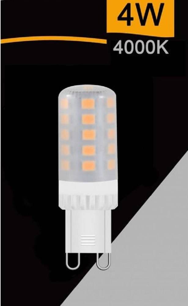 LAMPADINA TUBOLARE LED SMD G9 4 W 400 LM LUCE 4000K 3000K 6500K SPARAC-G9-4W-CE3 in Lampadine a LED Trade Shop italia - Napoli, commercioVirtuoso.it