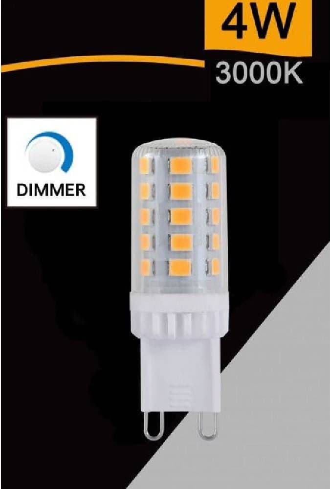LAMPADINA LED SMD DIMMERABILE G9 4W 400LM LUCE 3000K 4000K 6500K SPARAC-G9-4W-TGE1 in Lampadine a LED Trade Shop italia - Napoli, commercioVirtuoso.it