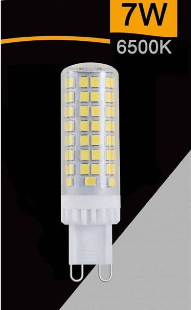 LAMPADINA TUBOLARE LED SMD G9 7 W 820 LM LUCE 3000K 4000K 6500K SPARAC-G9-7W-CE2 in Lampadine a LED Trade Shop italia - Napoli, commercioVirtuoso.it