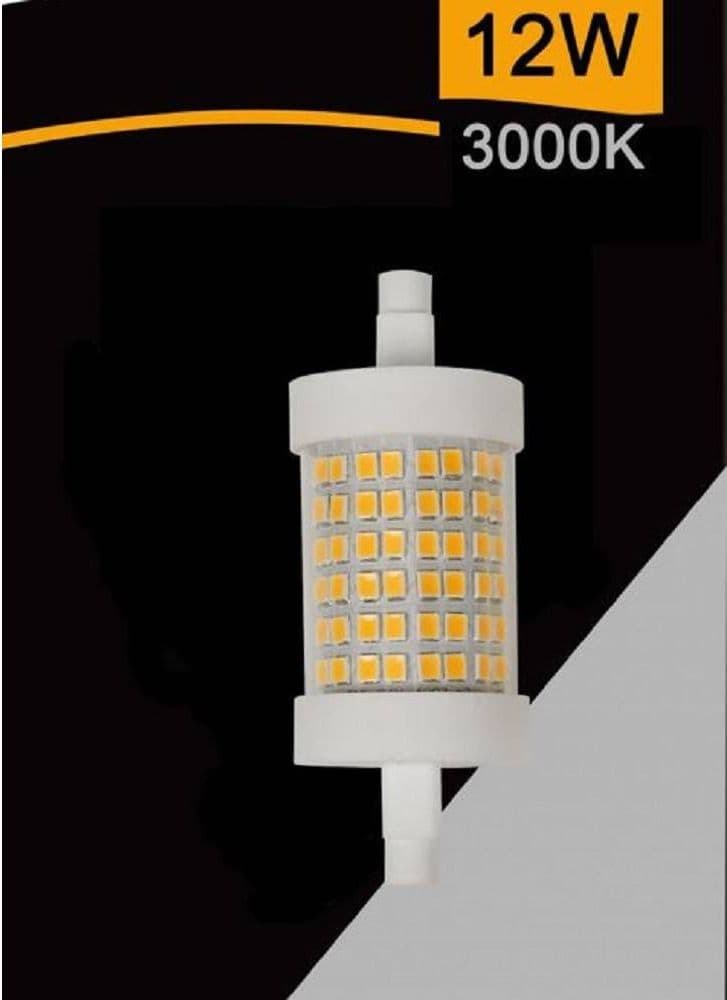 LAMPADINA LED R7S 12 WATT 1320 LUMEN LUCE 3000K 6500K 4000K SPARAC-R7S-12W-002 in Lampadine a LED Trade Shop italia - Napoli, commercioVirtuoso.it