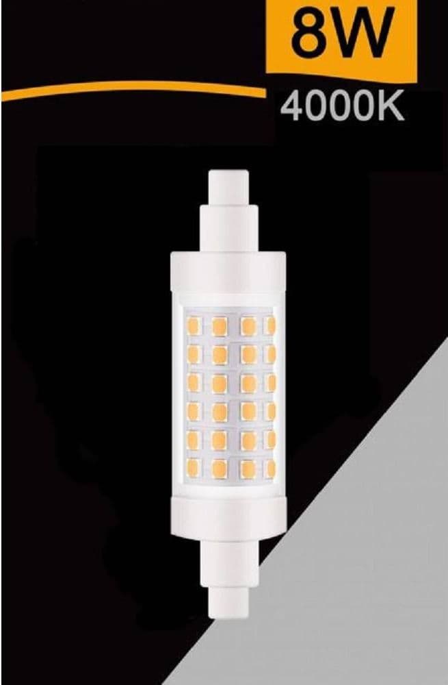 LAMPADINA LED R7S 8 WATT 880 LUMEN 78MM LUCE 3000K 4000K 6500K SPARAC-R7S-8W-001 in Lampadine a LED Trade Shop italia - Napoli, commercioVirtuoso.it