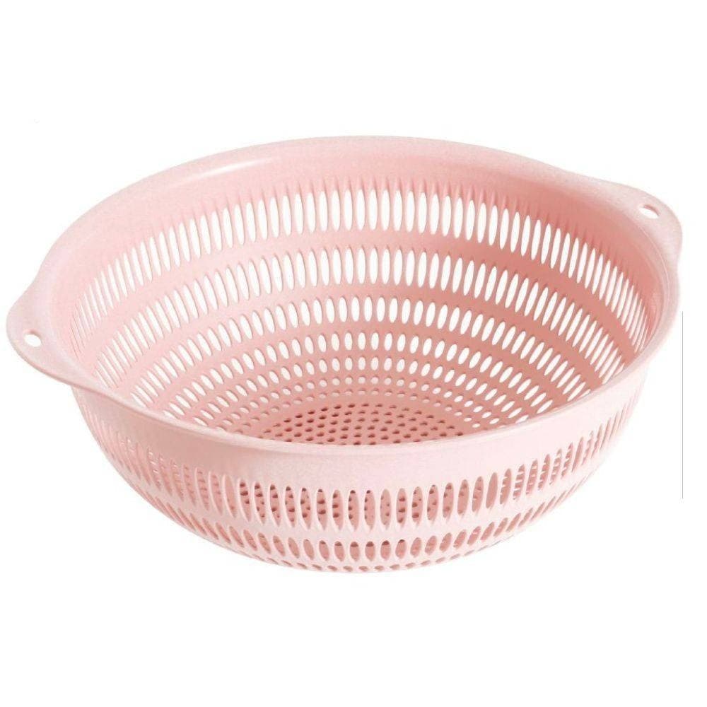 CESTELLO ROSA PER LAVAGGIO VERDURE FRUTTA DIM. 30X13 CM ACCESSORI CUCINA in Scolapasta da pentola Trade Shop italia - Napoli, commercioVirtuoso.it