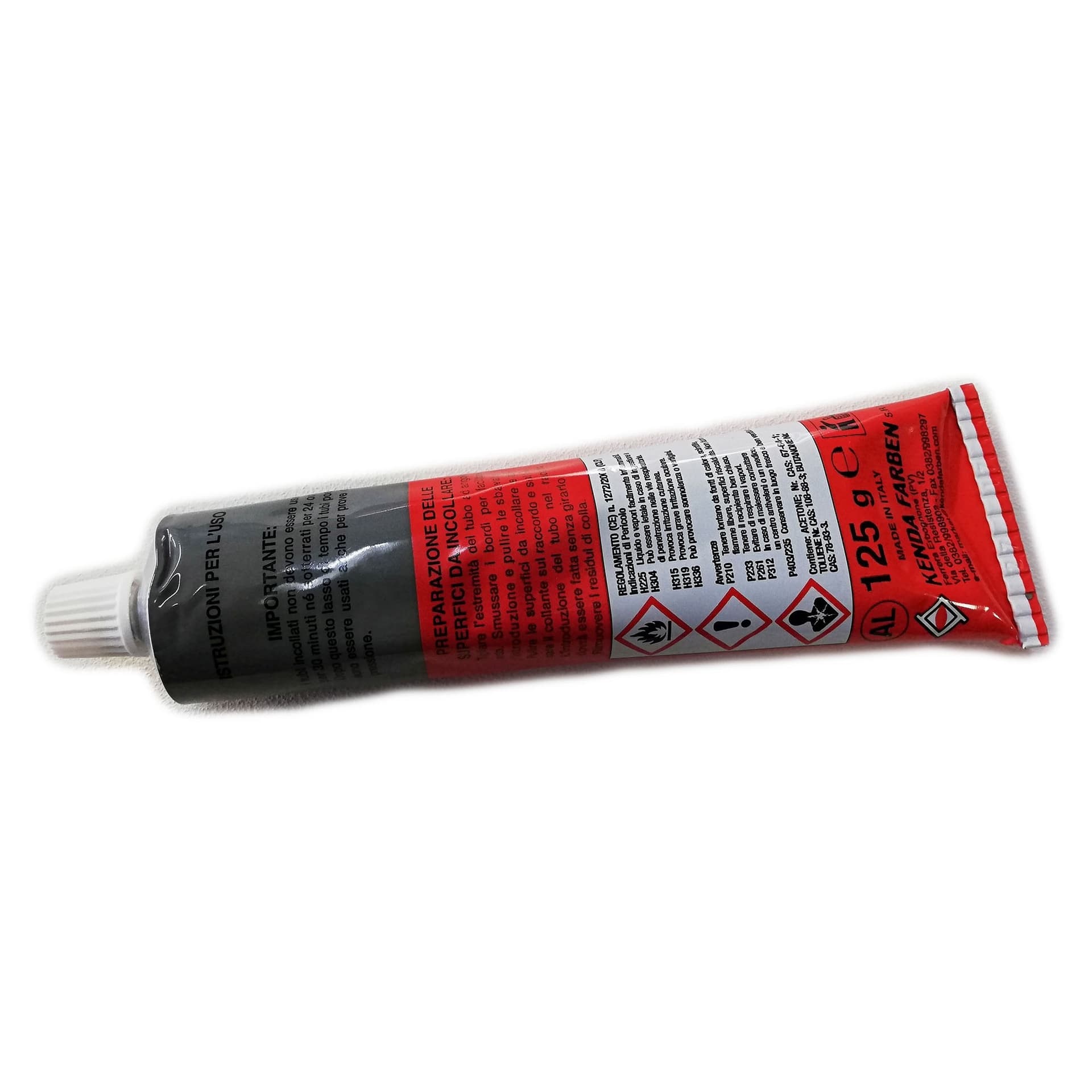 Colla rossa pvcfix adesivo da 125gr per incollaggio pvc rigido arancione in Adesivi universali Aloiserw.com - Altomonte, commercioVirtuoso.it