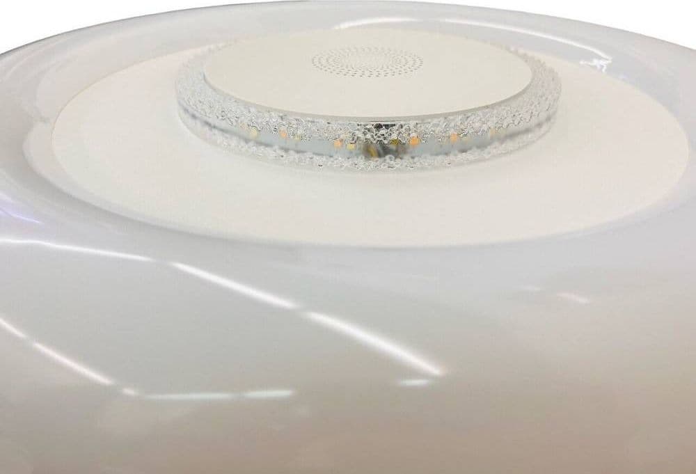 PLAFONIERA SOFFITTO LUCE LED RGB BLUETOOTH CASSA TELECOMANDO DIMMERABILE C44-RGB-O in Plafoniere Trade Shop italia - Napoli, commercioVirtuoso.it