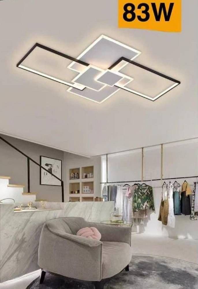 LAMPADARIO SOFFITTO LED 83 W PLAFONIERA TRE COLORAZIONE MODERNA BLUETOOTH C67-3C in Plafoniere Trade Shop italia - Napoli, commercioVirtuoso.it