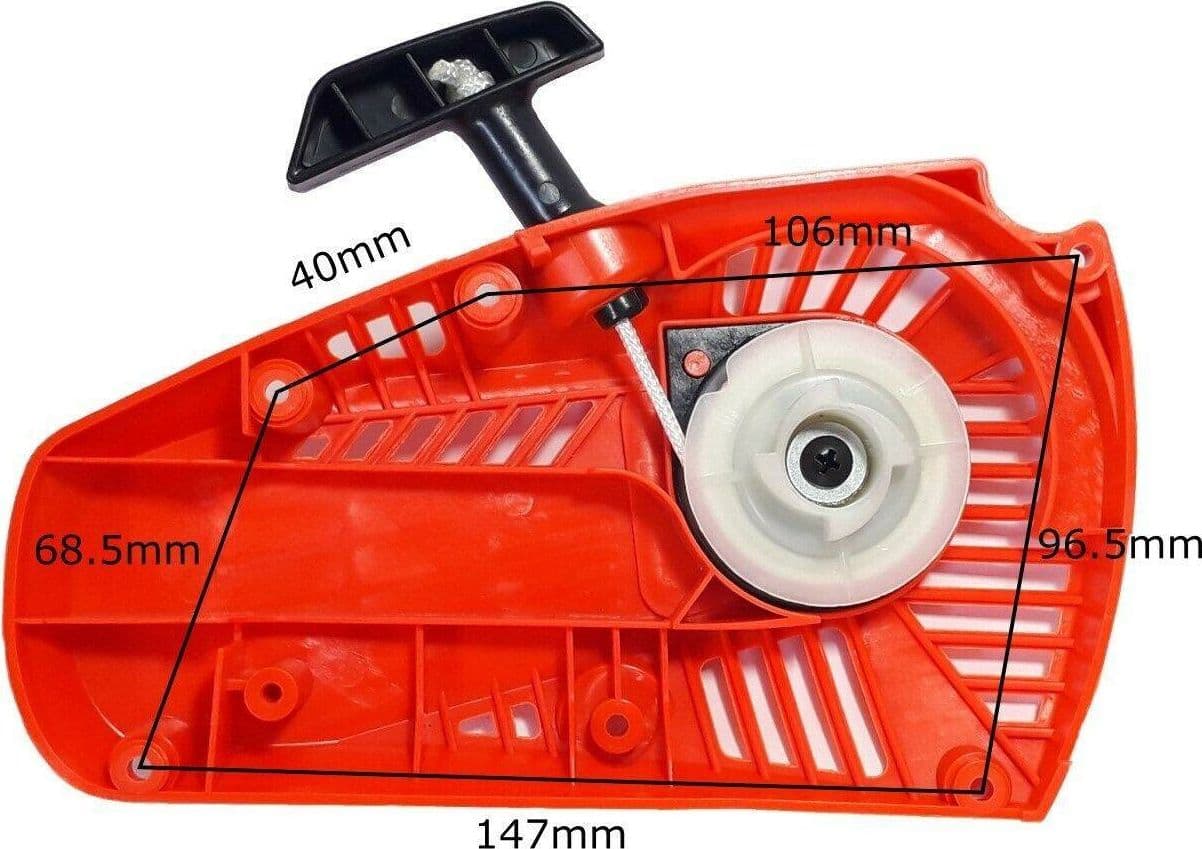 RICAMBIO UNIVERSALE PER MOTOSEGA STARTER AVVIATORE CORDA A STRAPPO X ACCENSIONE in Motoseghe Trade Shop italia - Napoli, commercioVirtuoso.it