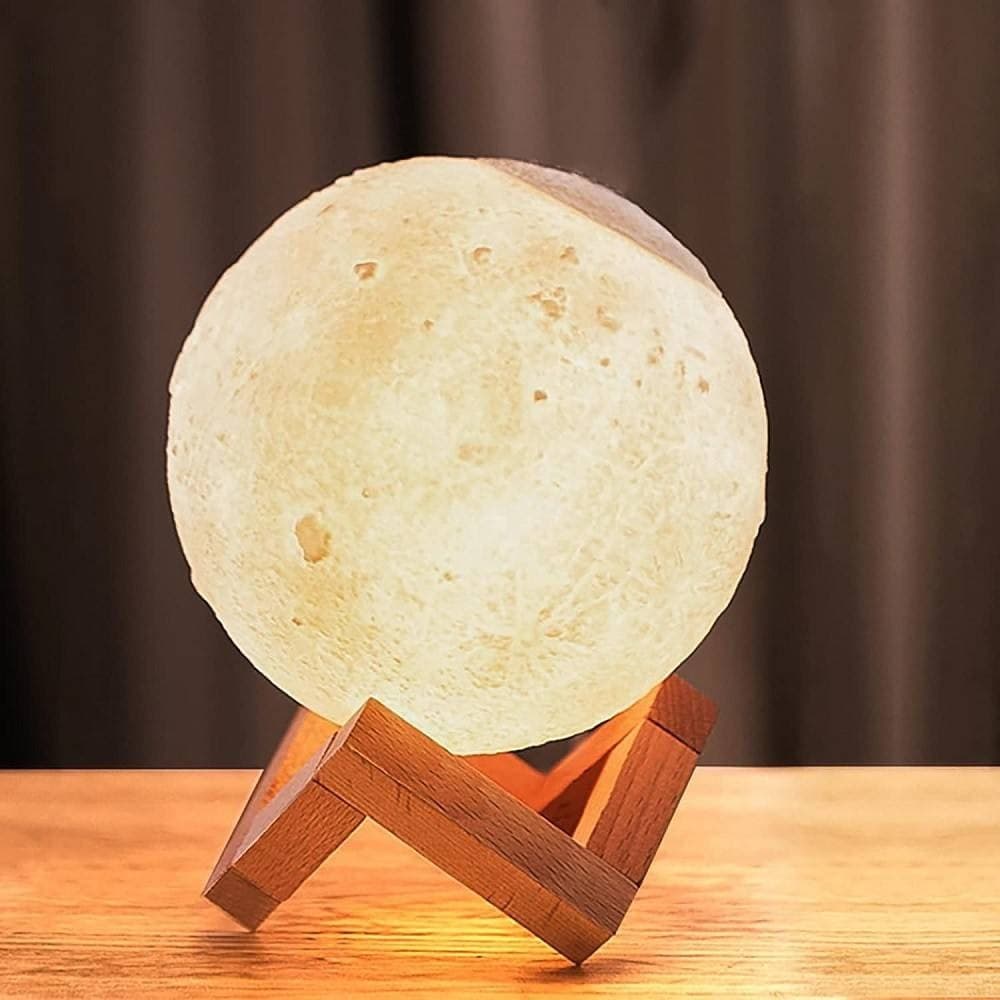 LAMPADA AD ULTRASUONI LUNA UMIDIFICATORE AROMATERAPIA DIFFUSORE LUCE NOTTURNA CASA in Umidificatori Trade Shop italia - Napoli, commercioVirtuoso.it