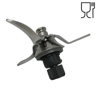 Gruppo Coltelli Con Guarnizione Adattabile A Bimby Tm5 Equivale Codice 49106