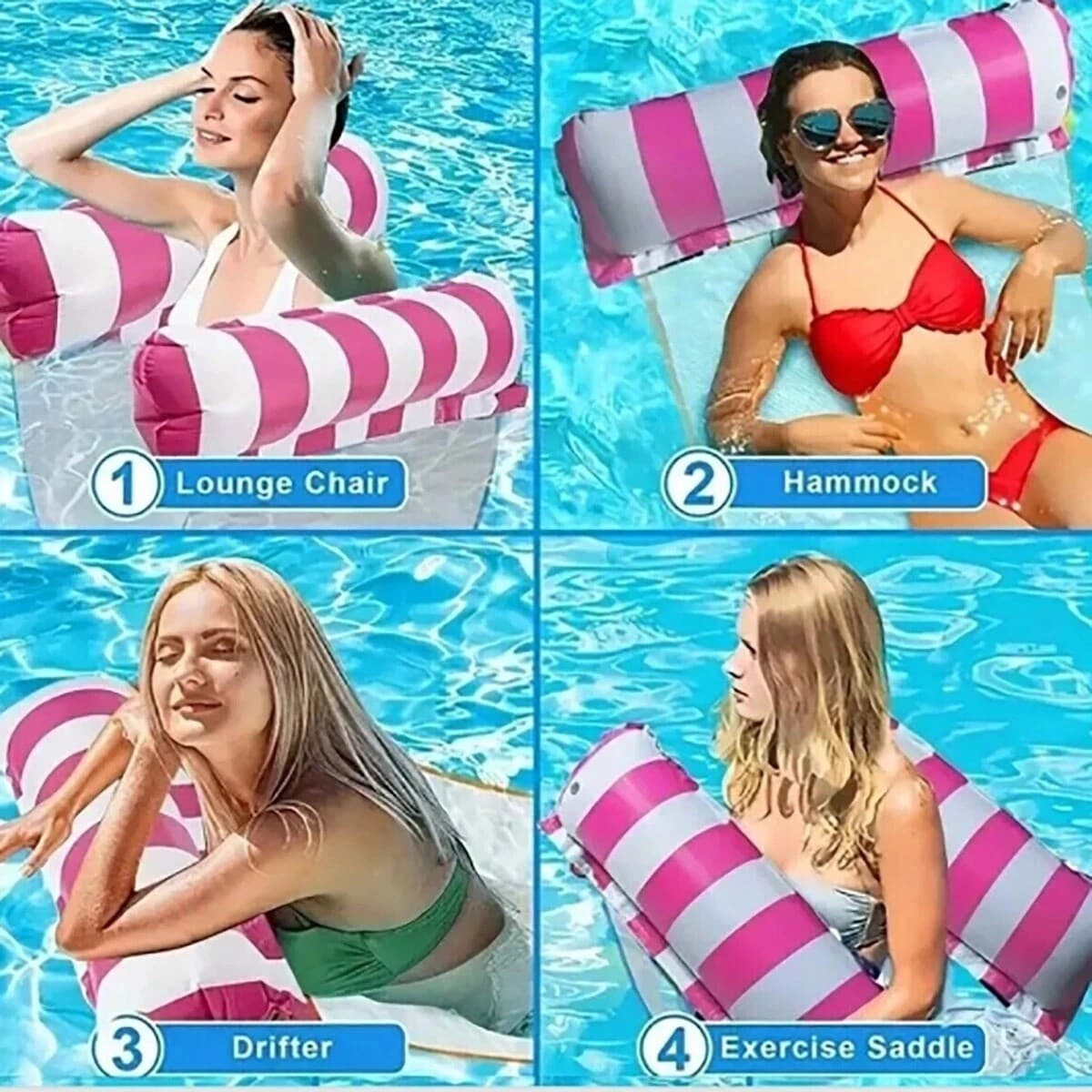 MATERASSINO GONFIABILE LETTINO POLTRONA SEDIA AMACA SPIAGGIA MARE PISCINA RELAX in Canotti e gonfiabili galleggianti Zencoccostore - Formia, commercioVirtuoso.it