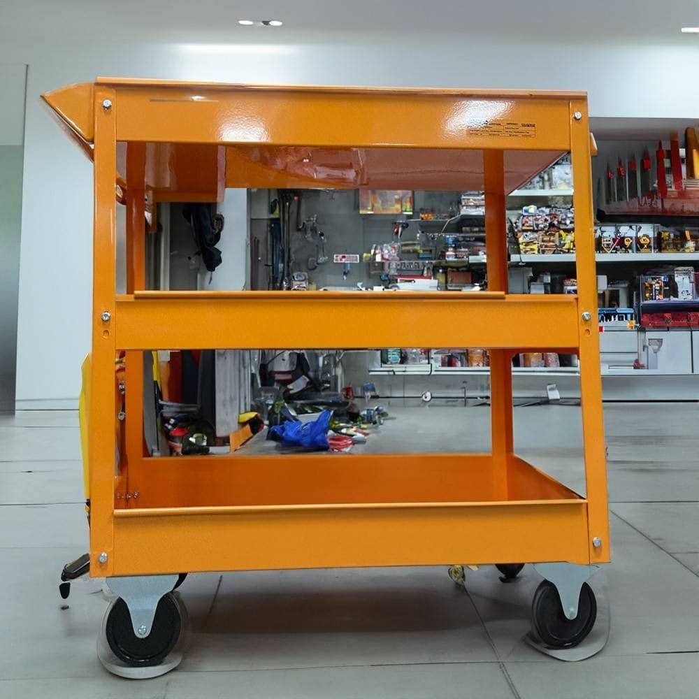 CARRELLO PORTA ATTREZZI DA OFFICINA PORTAUTENSILI 3 RIPIANI CON 4 RUOTE ACCIAIO in Armadi per utensili Trade Shop italia - Napoli, commercioVirtuoso.it