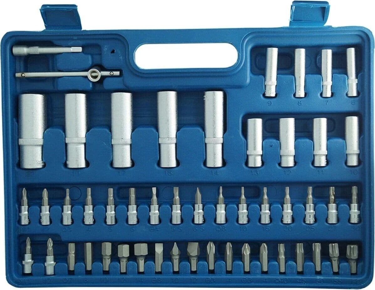 VALIGIA SET CHIAVI A BUSSOLA 108 PEZZI 1/4''-1/2'' VANADIUM CON CRICCHETTO tools in  Zencoccostore - Formia, commercioVirtuoso.it