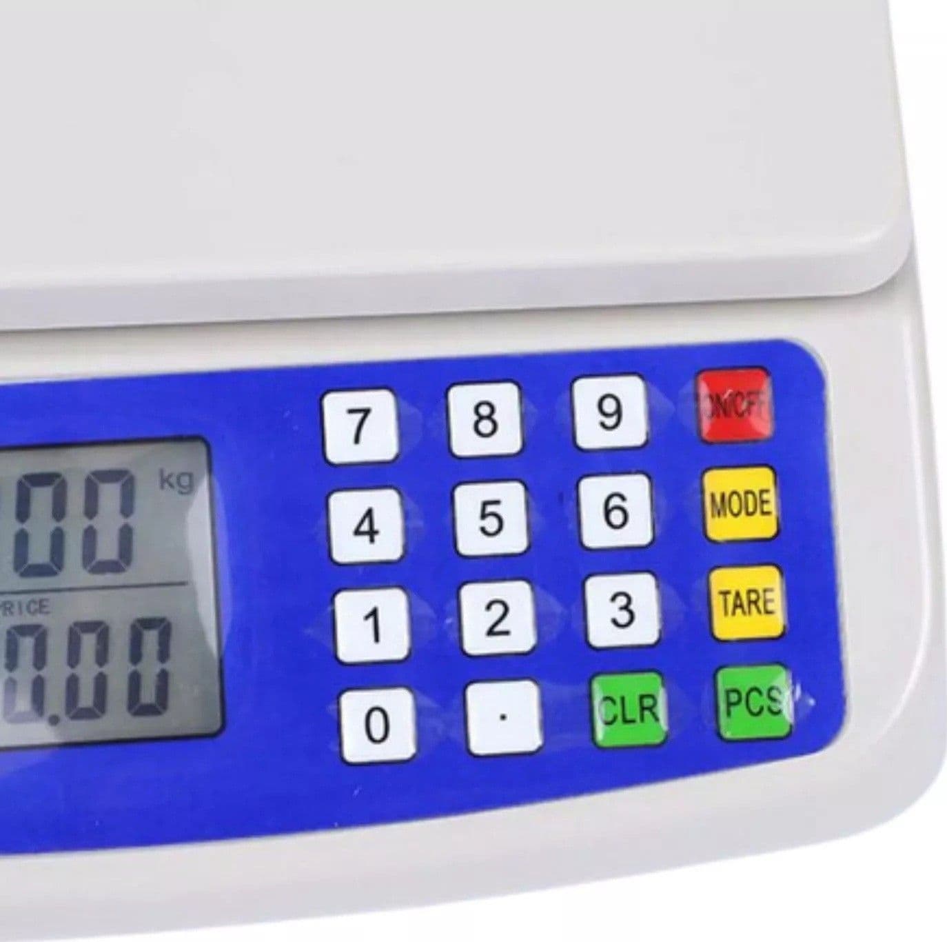 Bilancia da Cucina Elettronica Digitale 40kg Pesa Alimenti Display LCD 2 PILE AA in Bilance Zencoccostore - Formia, commercioVirtuoso.it