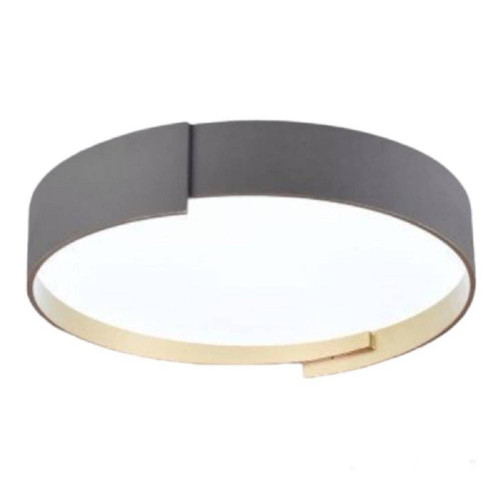 PLAFONIERA LED GRIGIO 46 W MODERNO SOFFITTO ROTONDA LUCE 4000K 3000K 6500K C49-G in Plafoniere Trade Shop italia - Napoli, commercioVirtuoso.it