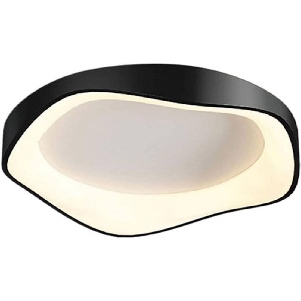 PLAFONIERA LED A ONDA NERO 38 WATT ULTRA MODERNA TRE COLORAZIONI DI LUCE C53-N3C in Plafoniere Trade Shop italia - Napoli, commercioVirtuoso.it