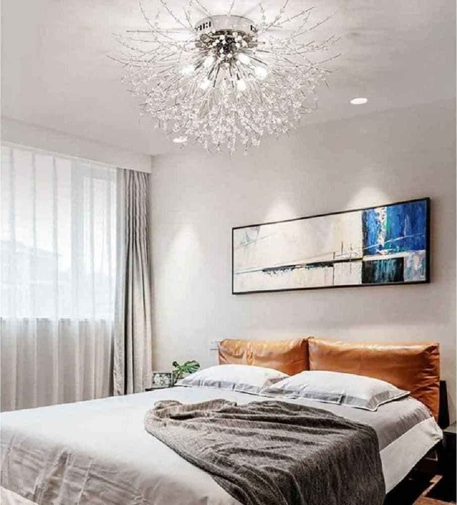 LAMPADARIO SOFFITTO PLAFONIERA ARGENTO MODERNA CRISTALLI FUOCHI ARTIFICIO G9 PN-13A in Lampadari Trade Shop italia - Napoli, commercioVirtuoso.it