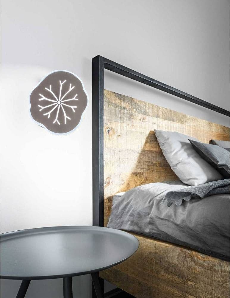 APPLIQUE LED DECORATIVA EFFETTO VENATURE FOGLIA MURO LAMPADA 14W MODERNA AQ10-3C in Applique Trade Shop italia - Napoli, commercioVirtuoso.it
