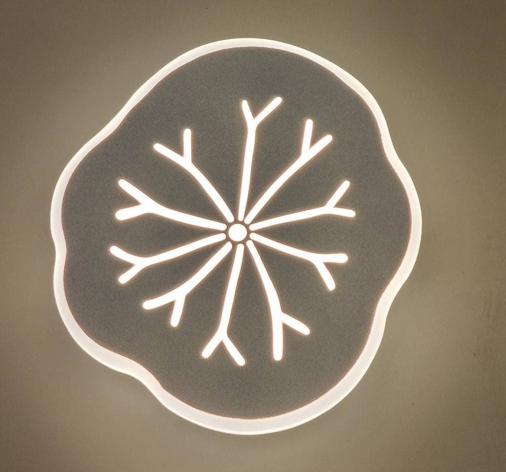 APPLIQUE LED DECORATIVA EFFETTO VENATURE FOGLIA MURO LAMPADA 14W MODERNA AQ10-3C in Applique Trade Shop italia - Napoli, commercioVirtuoso.it