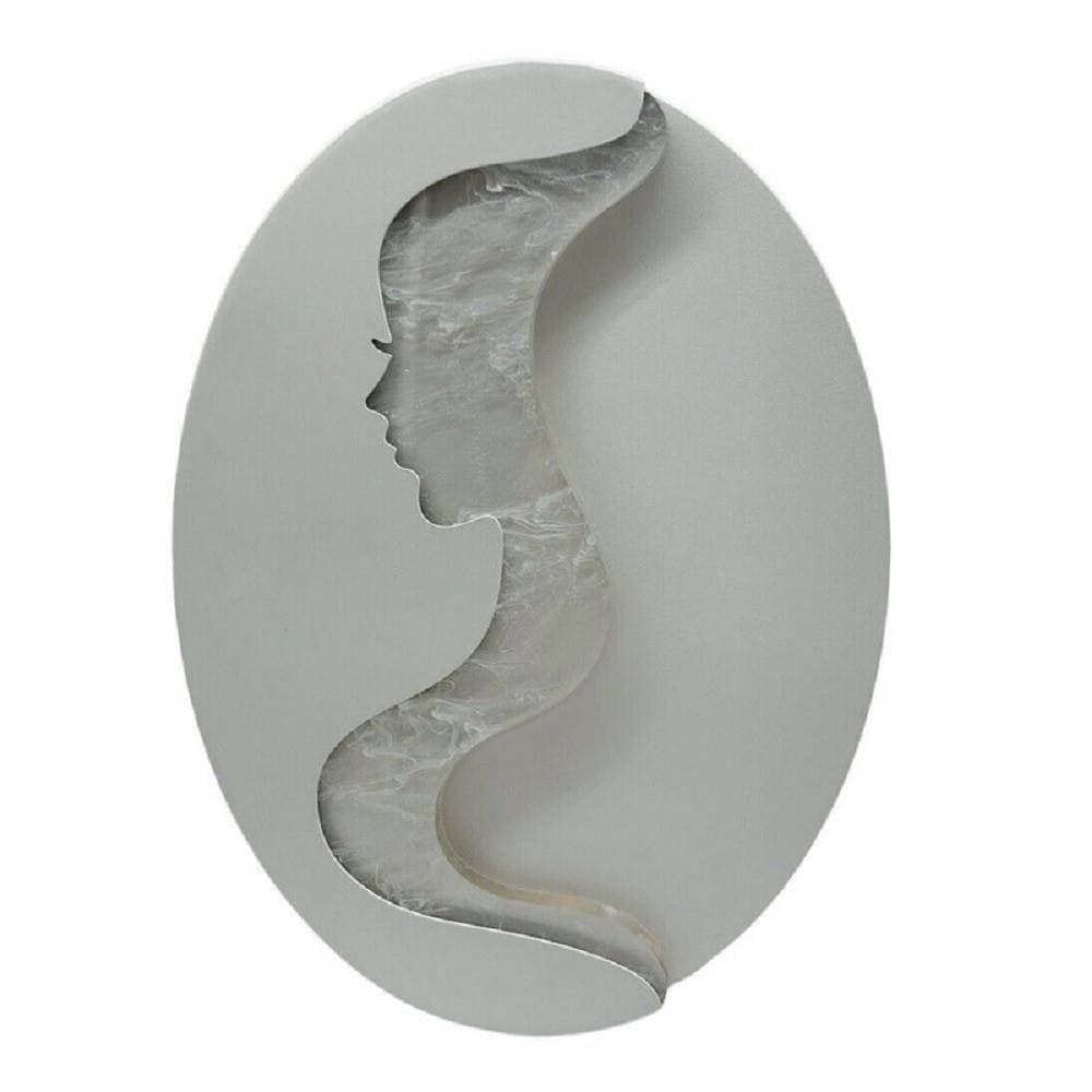 APPLIQUE LED 7W A MURO CON RAFFIGURAZIONE VOLTO DONNA 3 COLORAZIONE LUCE AQ12-3C in Applique Trade Shop italia - Napoli, commercioVirtuoso.it