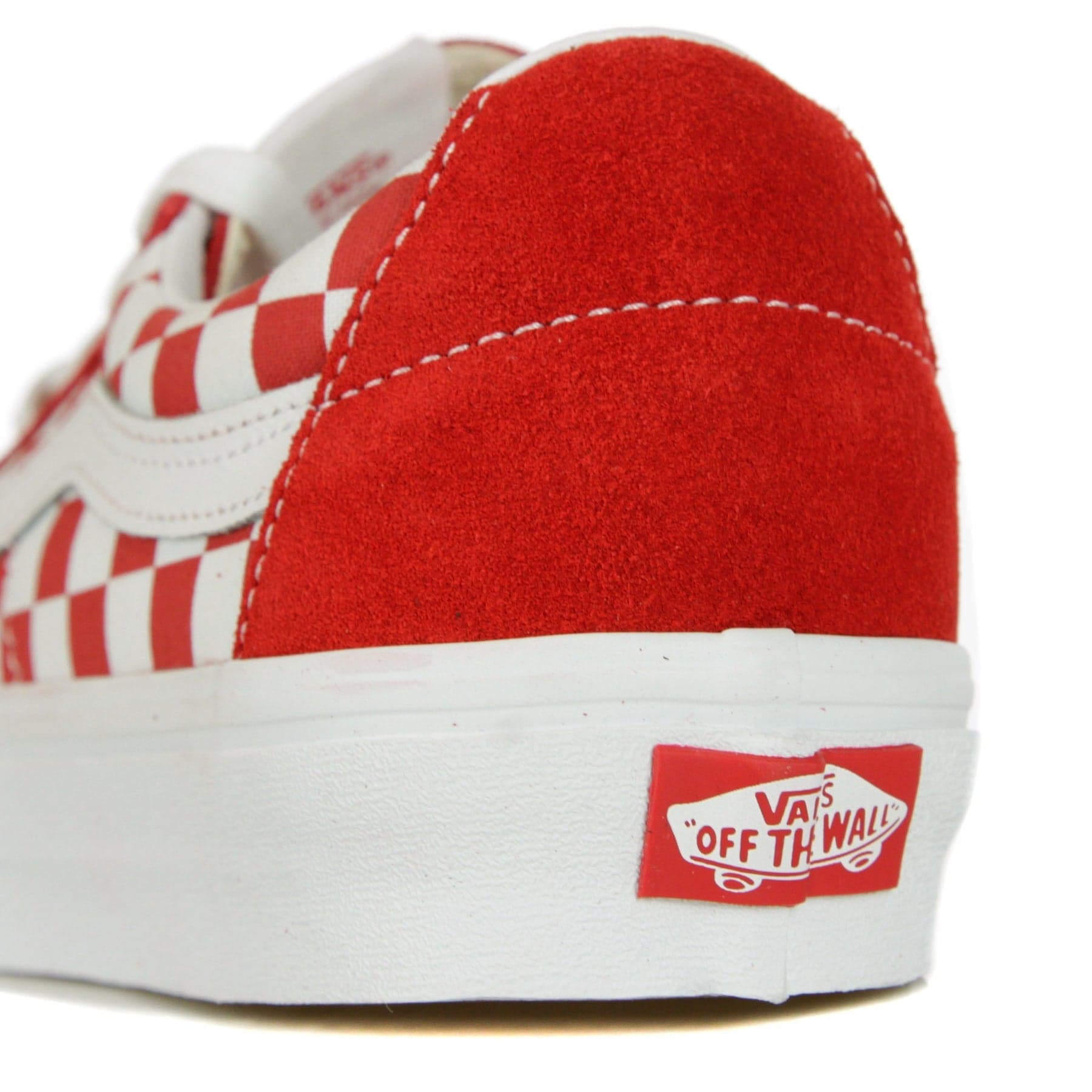 VANS Scarpa Bassa Uomo Sk8-low (canvas/suede) Racing Red/checkerboard da uomo in Sneaker casual Drestige - Casamassima, commercioVirtuoso.it