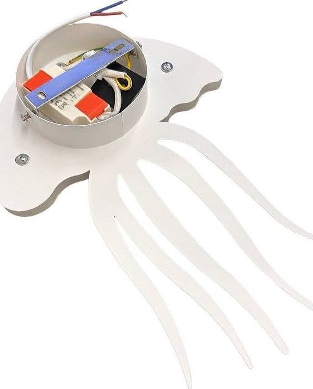 APPLIQUE PARETE LED MEDUSA 3 TONALITÀ LUCE MODERNO 8W BIANCA DIMMERABILE AQ27-B3C in Applique Trade Shop italia - Napoli, commercioVirtuoso.it