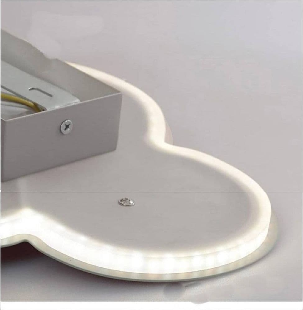 APPLIQUE A LED FORMA NUVOLA LAMPADA DA PARETE 9 W 3 COLORAZIONE DI LUCE AQ28-B3C in Luci da parete Trade Shop italia - Napoli, commercioVirtuoso.it