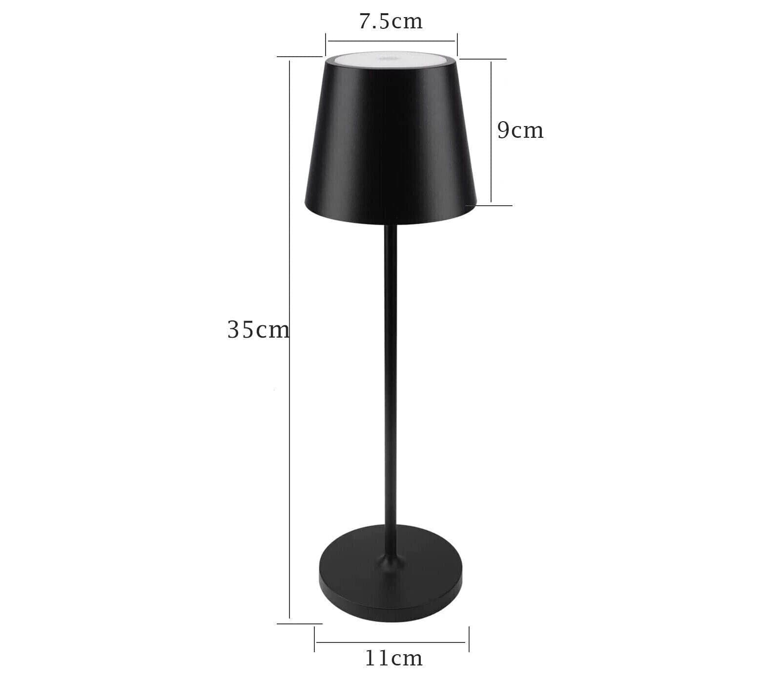 Lampada luce led da tavolo touch ricaricabile usb con 3 tonalità di colore senza fili in Lampade da tavolo e abat-jour Zencoccostore - Formia, commercioVirtuoso.it