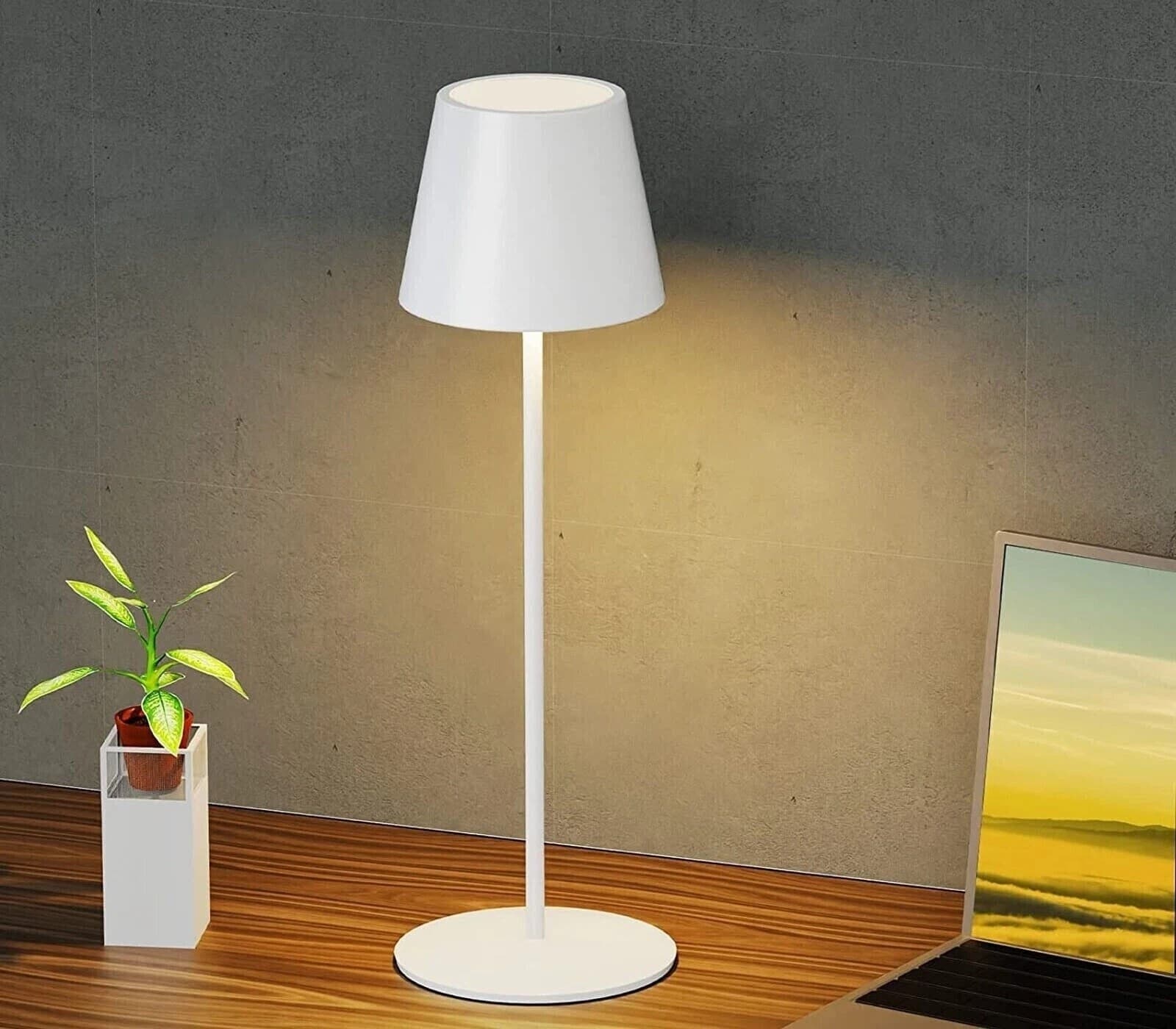 Lampada luce led da tavolo touch ricaricabile usb con 3 tonalità di colore senza fili in Lampade da tavolo e abat-jour Zencoccostore - Formia, commercioVirtuoso.it