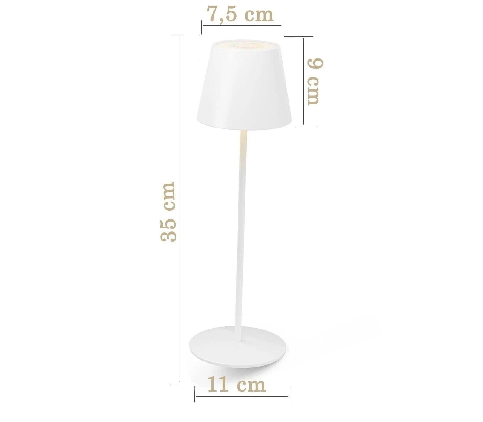 Lampada luce led da tavolo touch ricaricabile usb con 3 tonalità di colore senza fili in Lampade da tavolo e abat-jour Zencoccostore - Formia, commercioVirtuoso.it