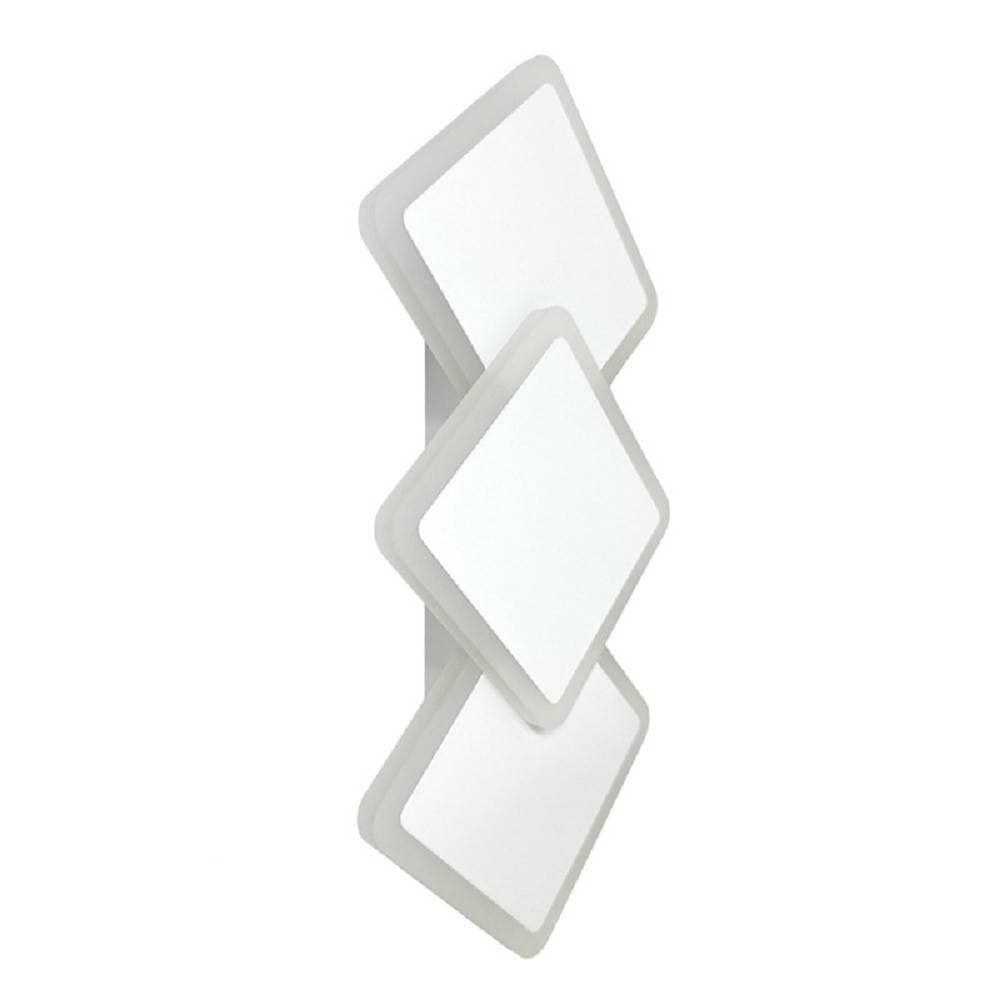 APPLIQUE MODERNO TRIPLO ROMBI A LED 14W DA PARETE 3 COLORAZIONI DI LUCE AQ31-B3C in Applique Trade Shop italia - Napoli, commercioVirtuoso.it