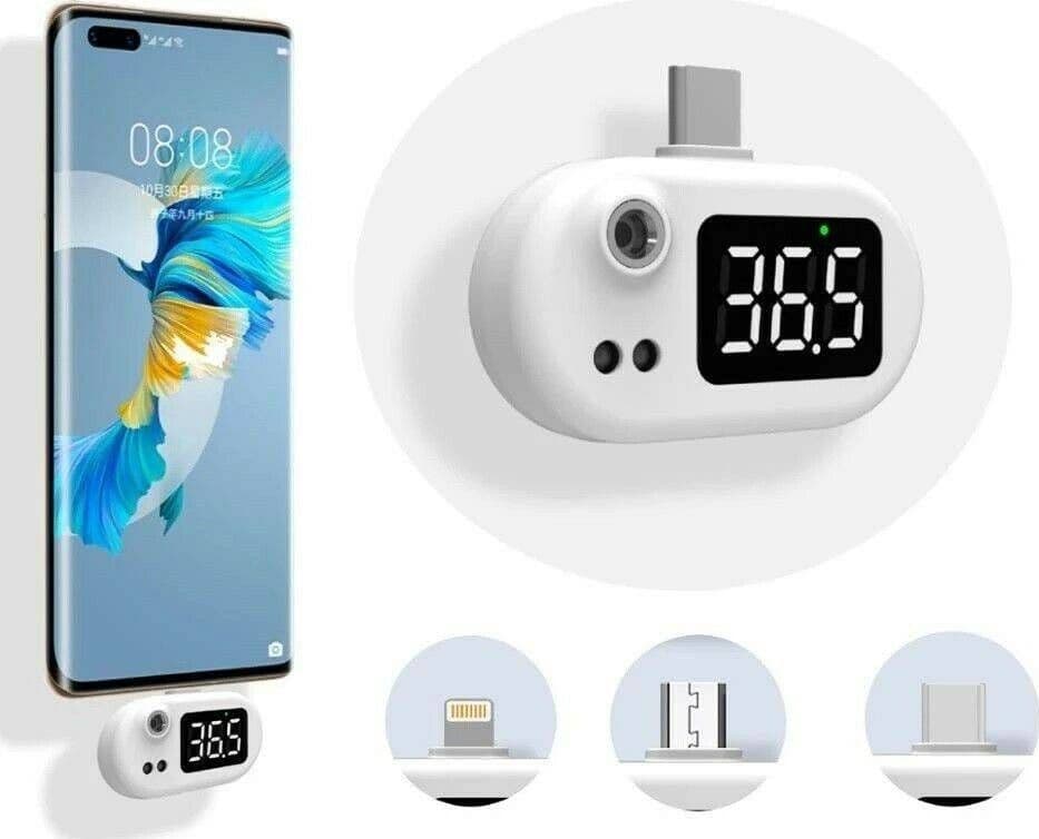 TERMOMETRO DIGITALE PER SMARTPHONE IR MISURAZIONE TEMPERATURA SENZA CONTATTO IPH in Termometri a infrarossi Trade Shop italia - Napoli, commercioVirtuoso.it