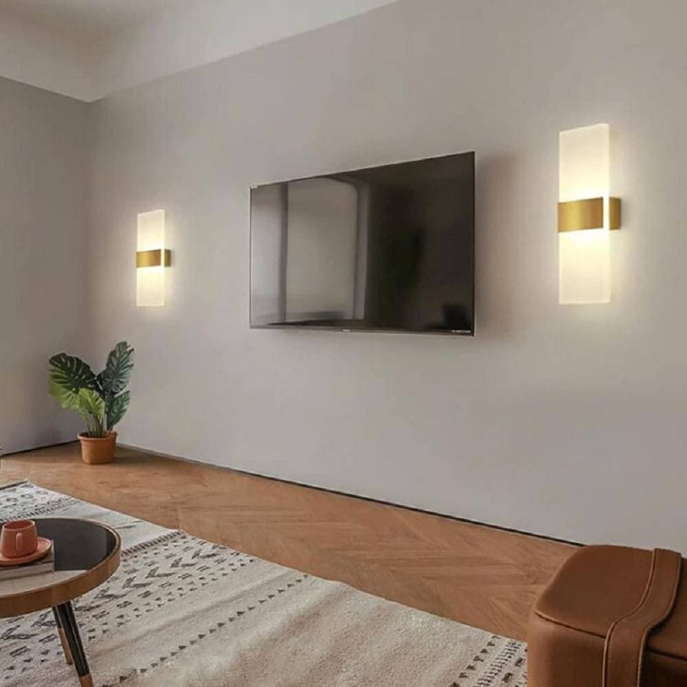 APPLIQUE LED RETTANGOLARE 10W PARETE DOPPIA EMISSIONE 3 COLORAZIONE LUCE E37-C3C in Applique Trade Shop italia - Napoli, commercioVirtuoso.it