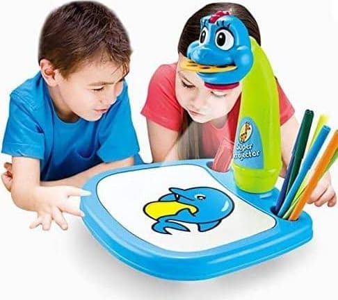 TAVOLO DA DISEGNO PER BAMBINI CON PROIETTORE LED LAVAGNA EDUCATIVA GIOCATTOLO in Kit di pittura Trade Shop italia - Napoli, commercioVirtuoso.it