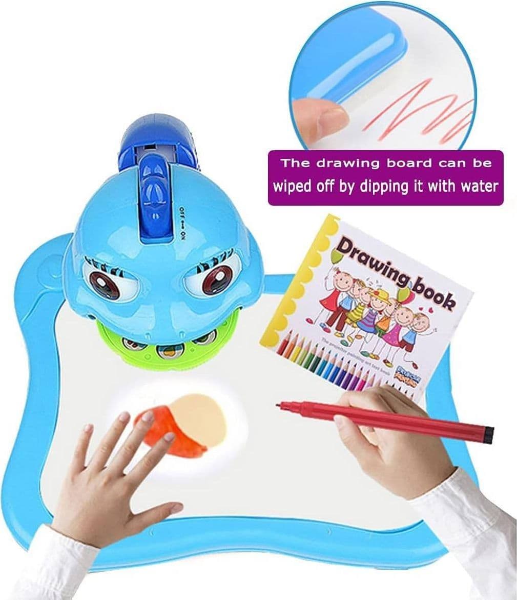 TAVOLO DA DISEGNO PER BAMBINI CON PROIETTORE LED LAVAGNA EDUCATIVA GIOCATTOLO in Kit di pittura Trade Shop italia - Napoli, commercioVirtuoso.it