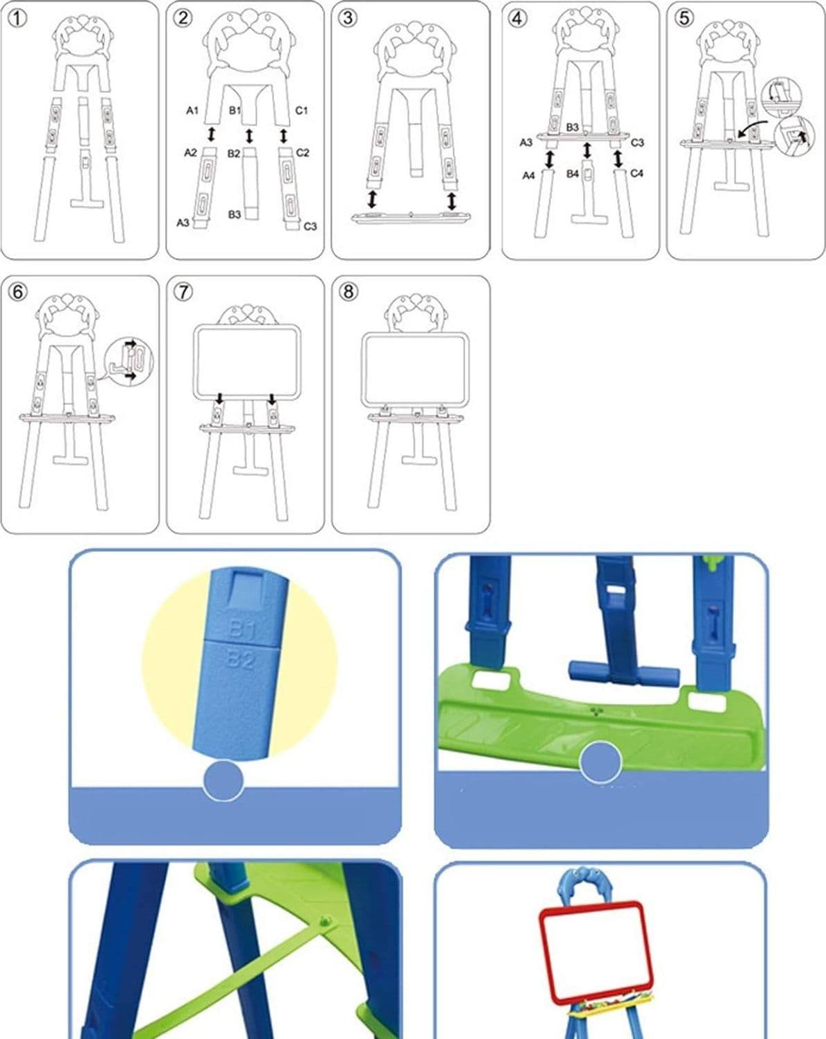 TAVOLO DA DISEGNO MAGNETICO PER BAMBINI CON TREPPIEDE GIOCO DIDATTICO EDUCATIVO in Lavagne magnetiche Trade Shop italia - Napoli, commercioVirtuoso.it