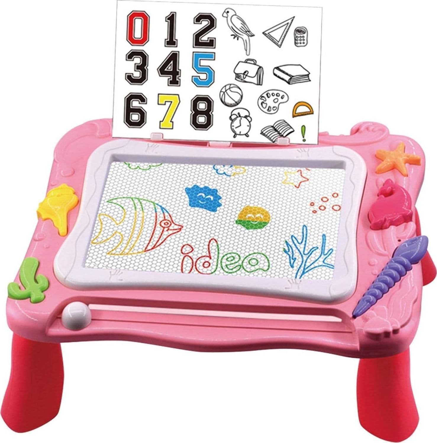 TAVOLO DA DISEGNO MAGNETICO PER BAMBINE LAVAGNETTA CANCELLABILE GIOCO EDUCATIVO in Lavagnette Trade Shop italia - Napoli, commercioVirtuoso.it