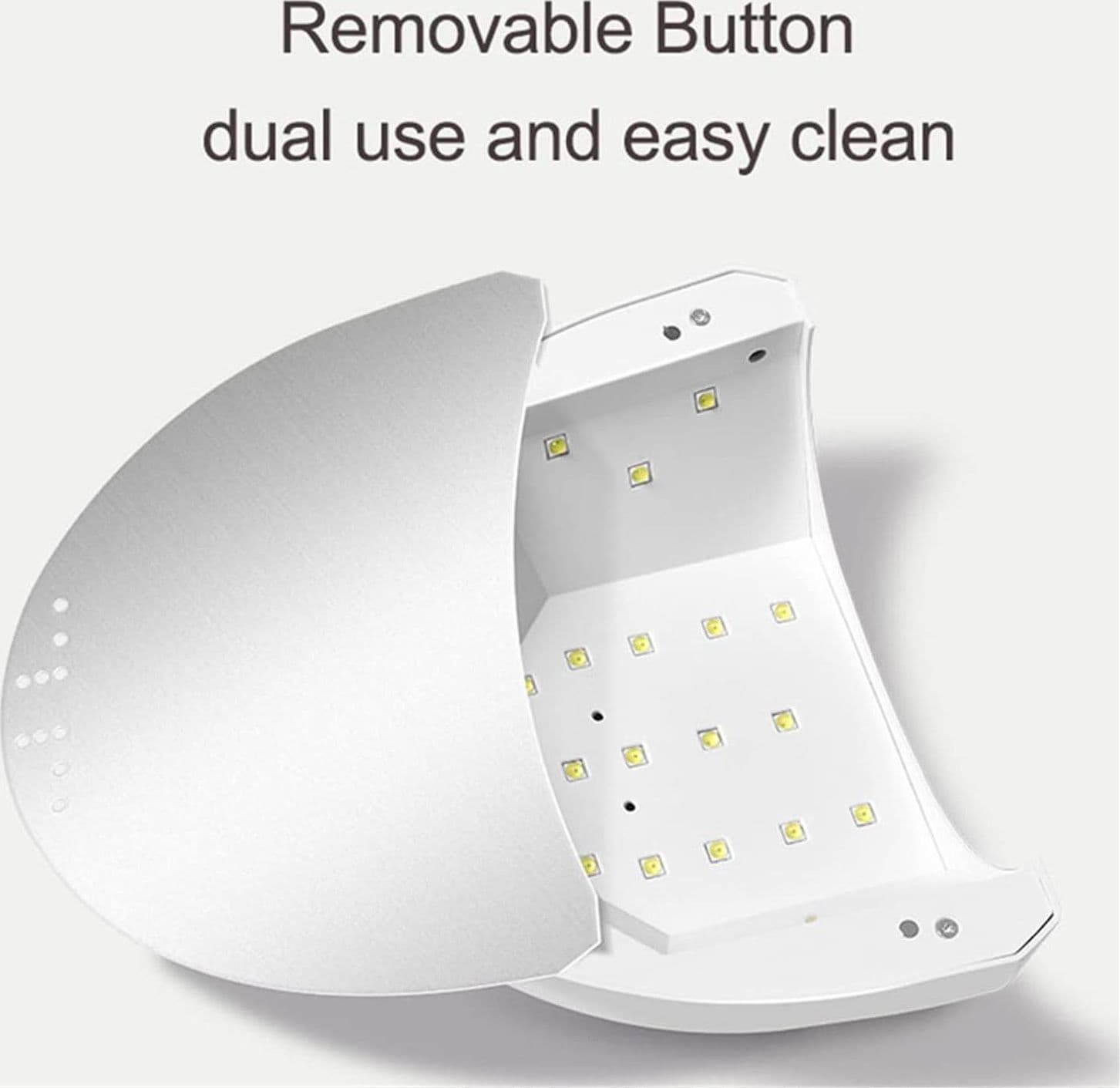 LAMPADA UV PER NAIL ART ASCIUGATURA GEL COLATA UNGHIE CON 30LED DA 48W MANICURE in Asciuga unghie e lampade UV Trade Shop italia - Napoli, commercioVirtuoso.it