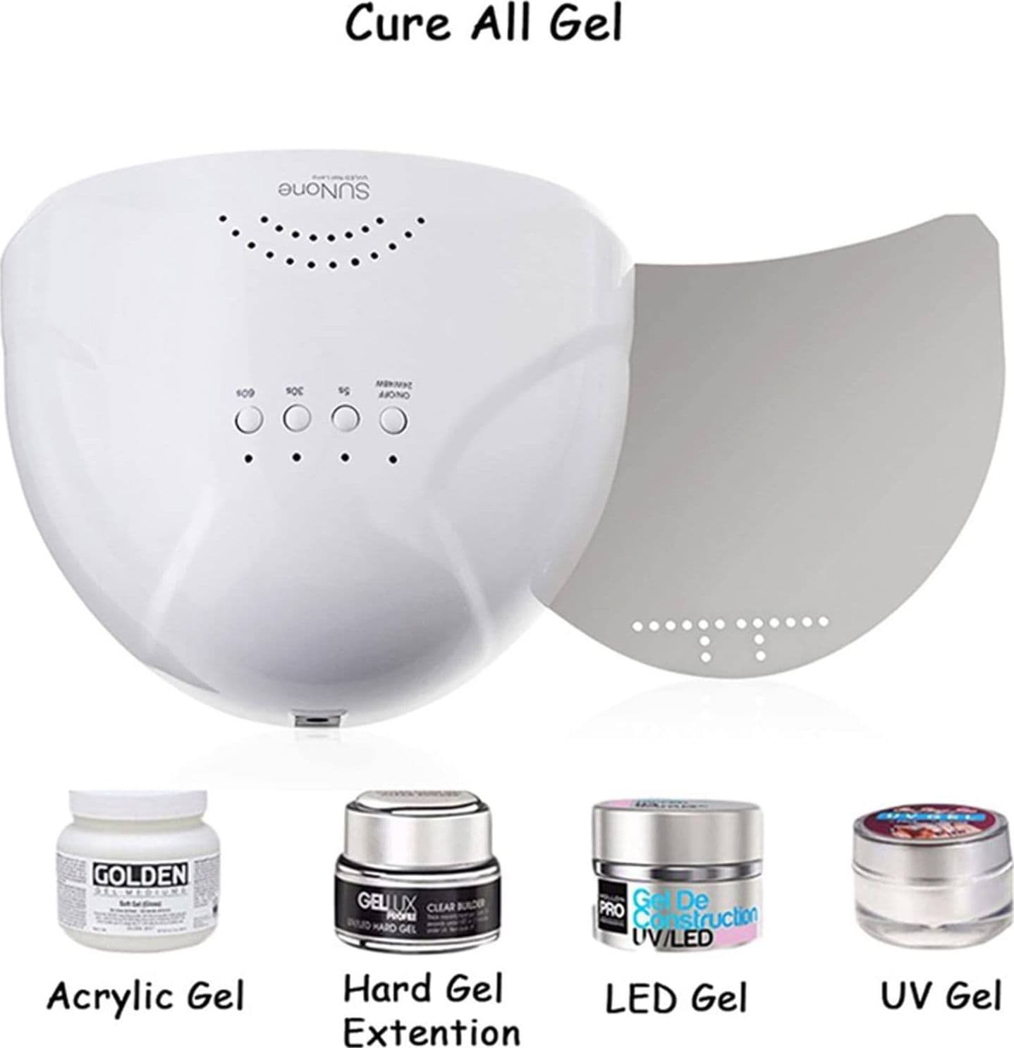 LAMPADA UV PER NAIL ART ASCIUGATURA GEL COLATA UNGHIE CON 30LED DA 48W MANICURE in Asciuga unghie e lampade UV Trade Shop italia - Napoli, commercioVirtuoso.it