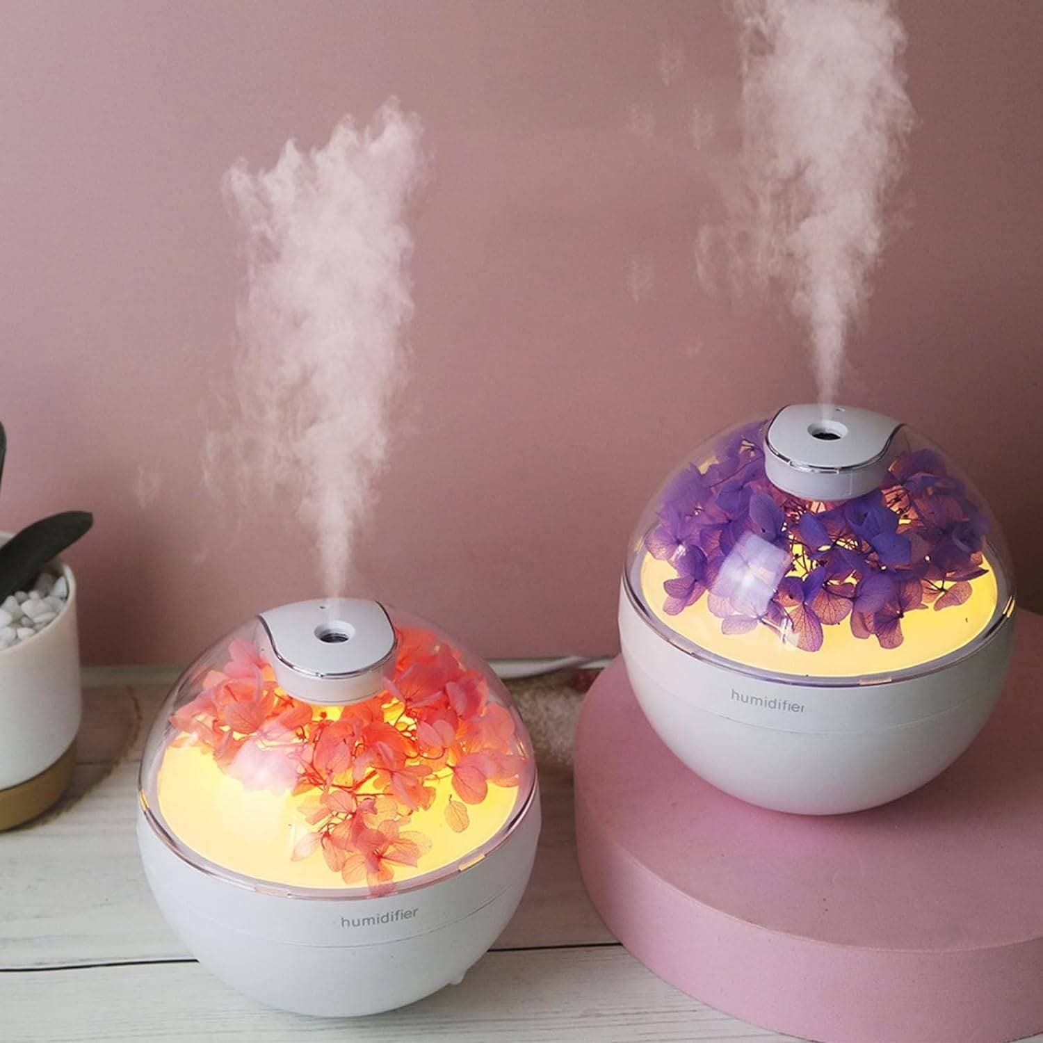 UMIDIFICATORE PER AMBIENTE AROMATERAPIA OLI ESSENZIALI USB CON FIORI PROFUMATORE in Bruciatori per oli essenziali Trade Shop italia - Napoli, commercioVirtuoso.it