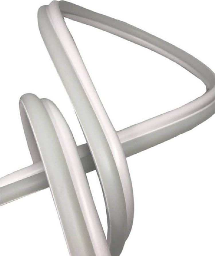 LAMPADARIO LED MODERNO INTRECCIATO A FIOCCO BIANCO 57W LUCE 4000K 6500K 3000K A59B in Lampadari Trade Shop italia - Napoli, commercioVirtuoso.it